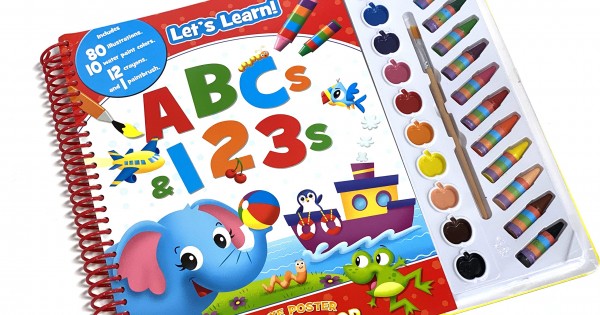 Deluxe Poster Paint And Colour : Preschool ABC / 123